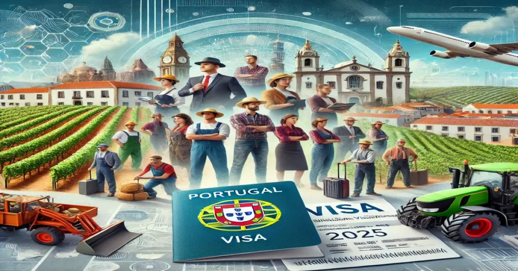 Portugal Seasonal Work Visa for Foreigners 2025