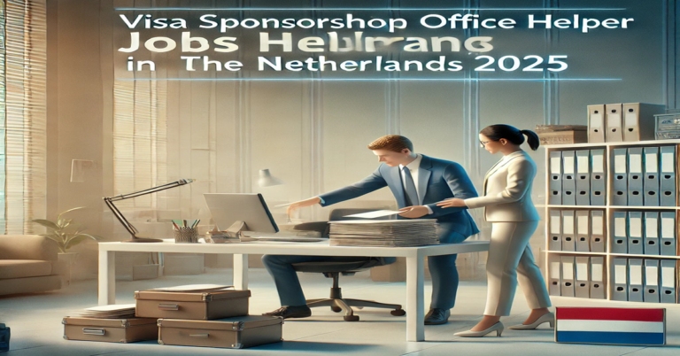Visa Sponsorship Office Helper Jobs in the Netherlands 2025