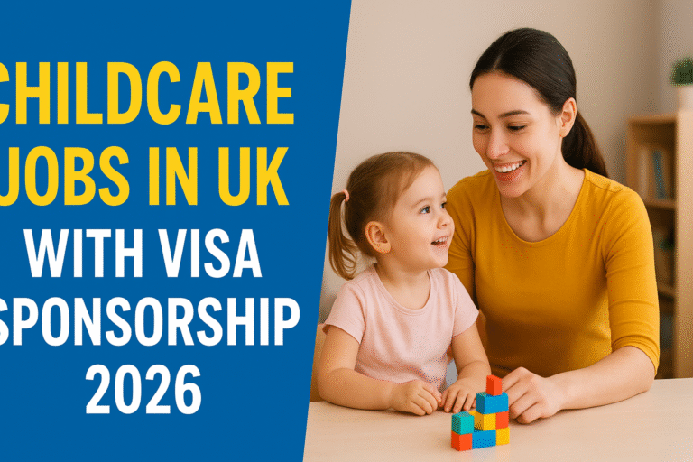 Childcare Jobs in UK with Visa Sponsorship 2026