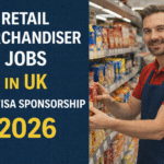 Retail Merchandiser Jobs in UK with Visa Sponsorship 2026