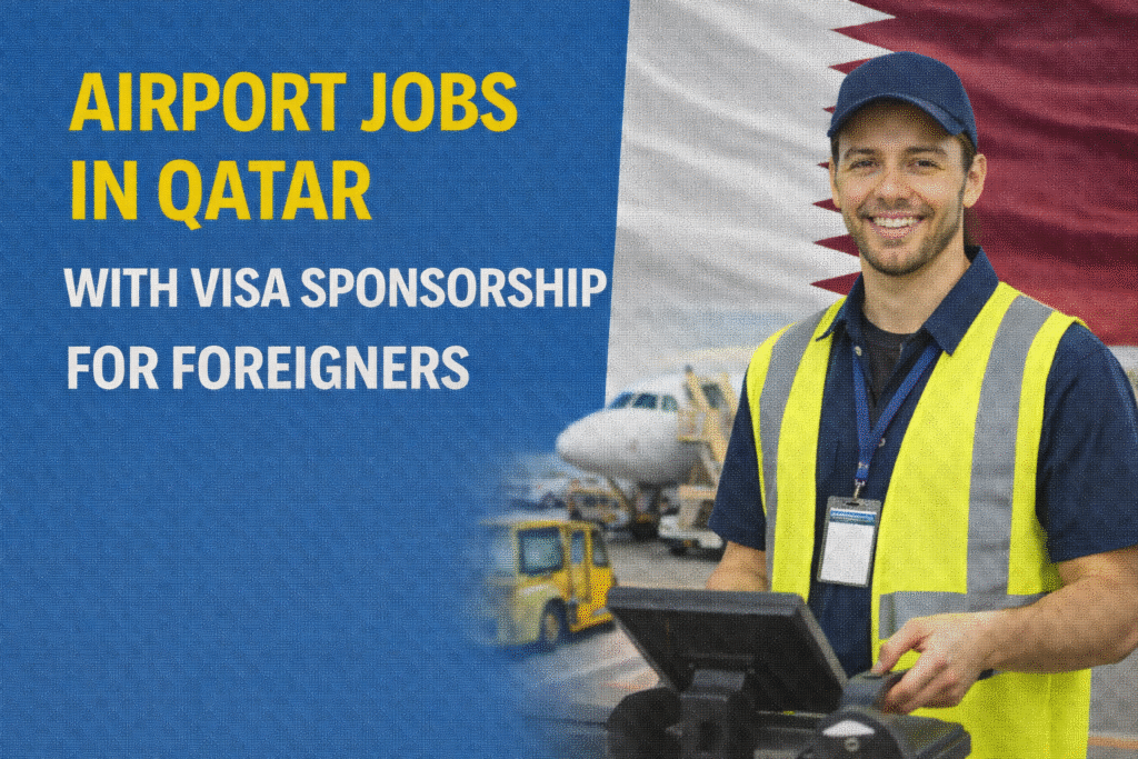 Airport Jobs in Qatar with Visa Sponsorship For Foreigners
