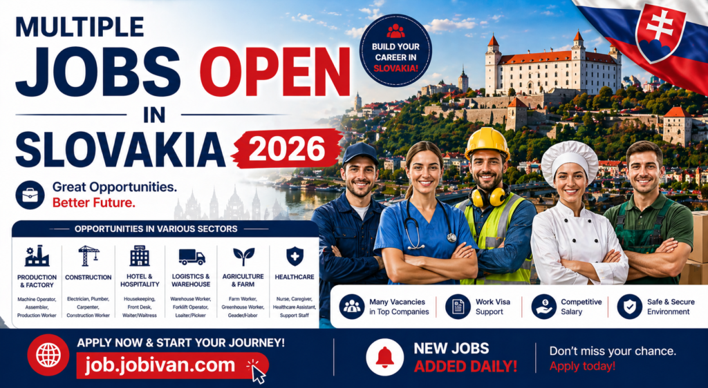 Jobs in Slovakia 2026: Opportunities Guide