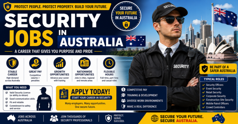 Security Jobs in Australia