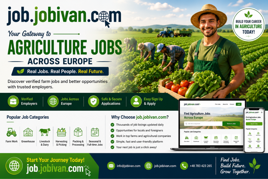 Farm Worker Jobs in Solvakia