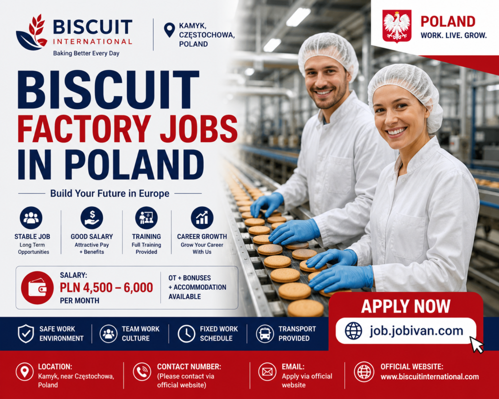 Factory Worker Jobs in Poland