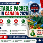 Visa Sponsorship Vegetable Packer Jobs in Canada 2026