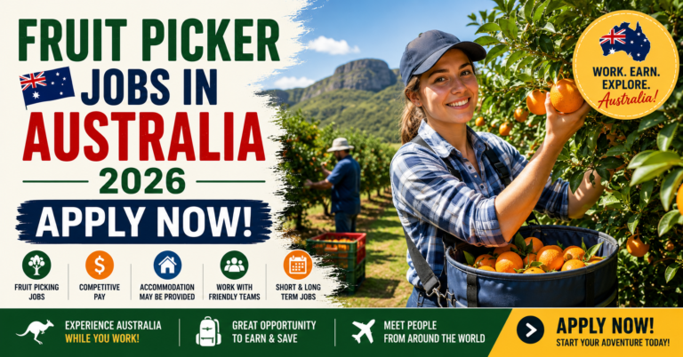 Fruit Picker Jobs in Australia 2026