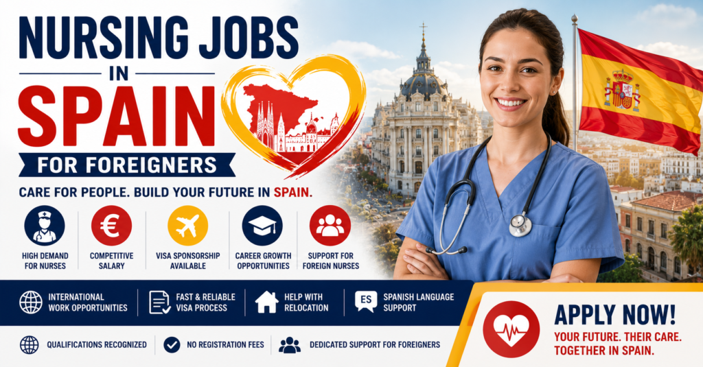 Nursing Jobs in Spain for Foreigners