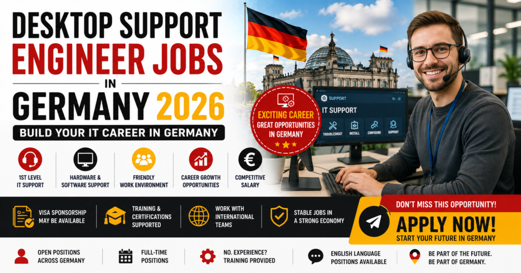 Desktop Support Engineer Jobs in Germany