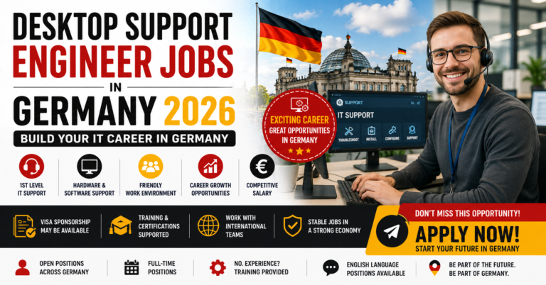 Desktop Support Engineer Jobs in Germany