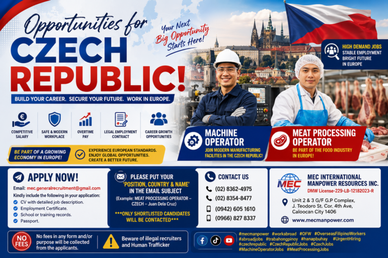 Opportunities for Czech Republic