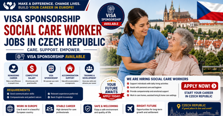 Social Care Worker Jobs in Czech Republic