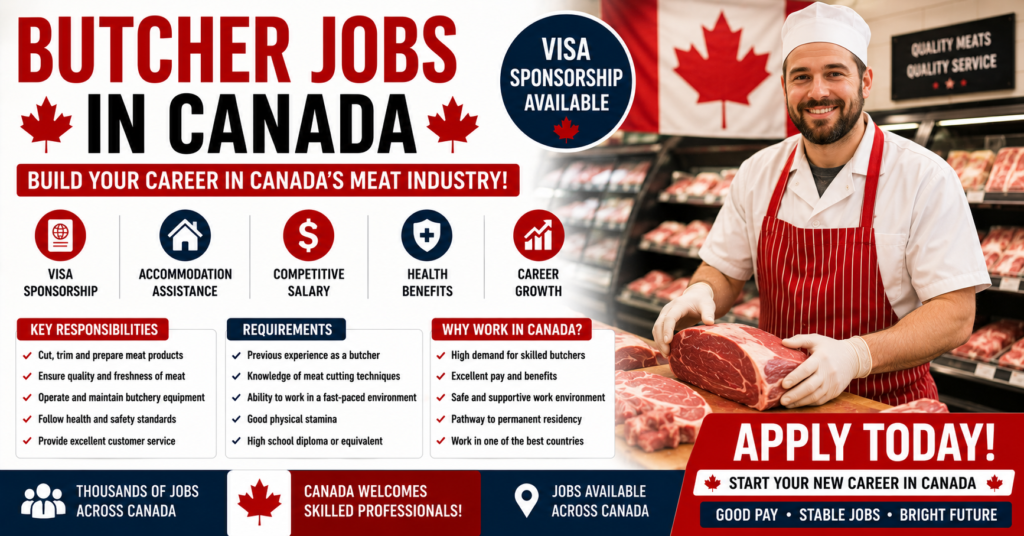 Butcher Jobs in Canada