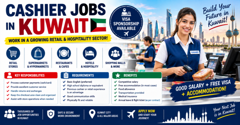 Cashier Jobs in Kuwait