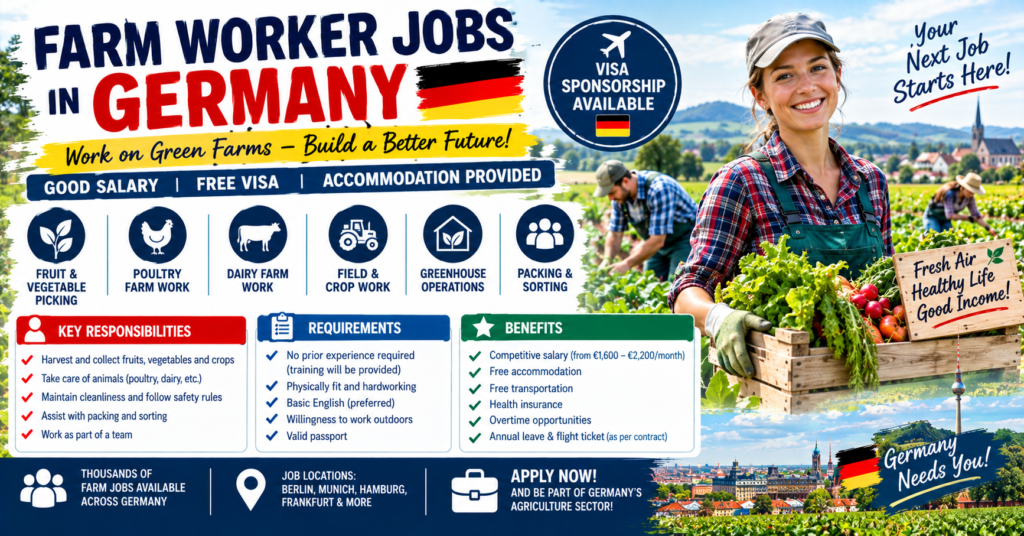 Farm Worker Jobs in Germany