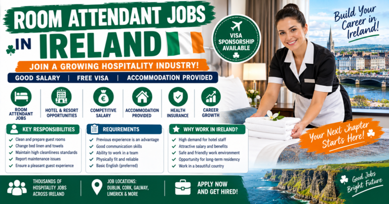 Room Attendant Jobs in Ireland