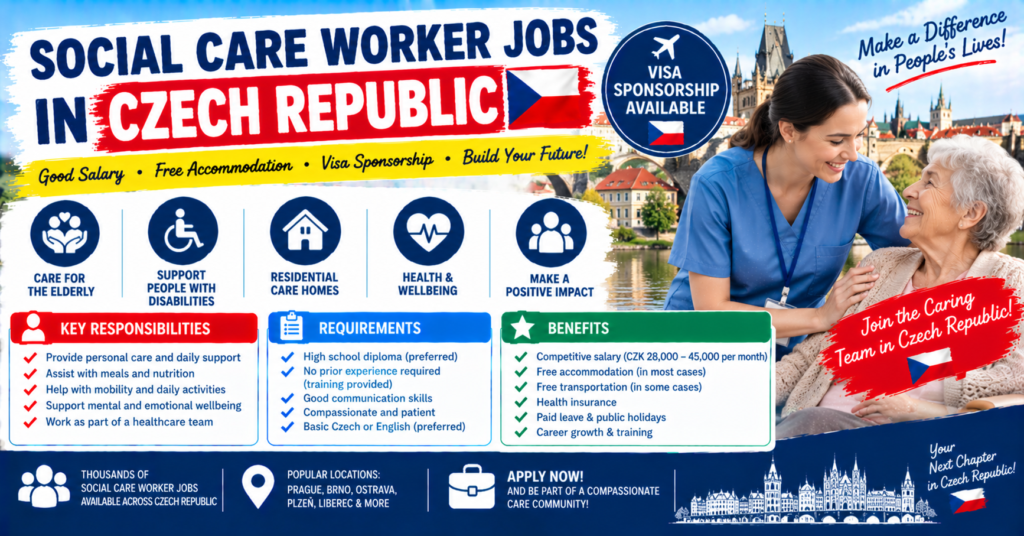 Social Care Worker Jobs in Czech Republic