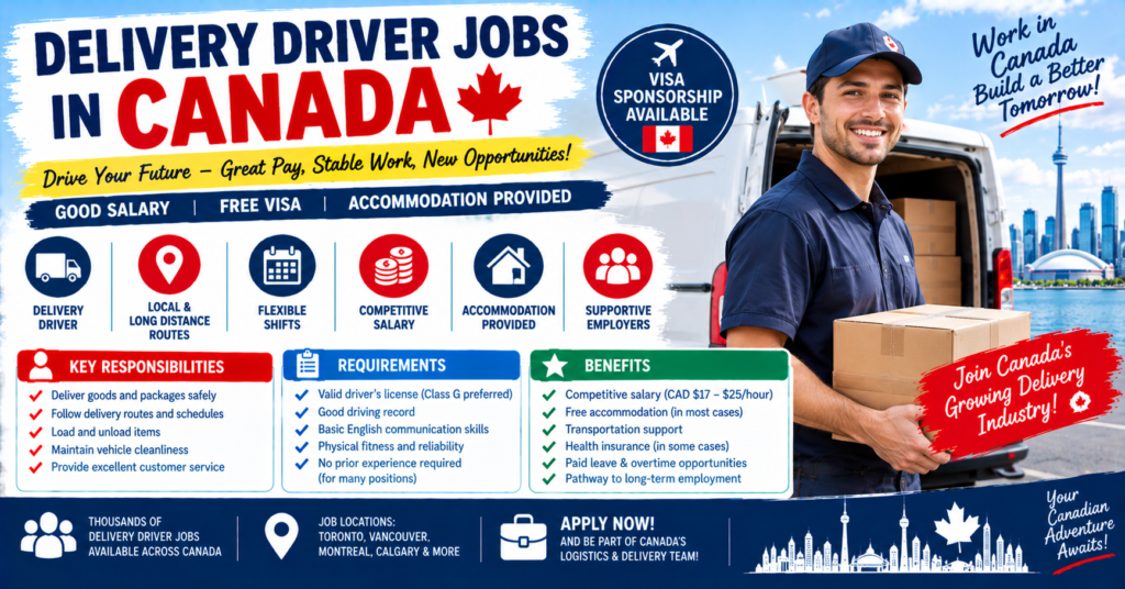 Delivery Driver Jobs in Canada