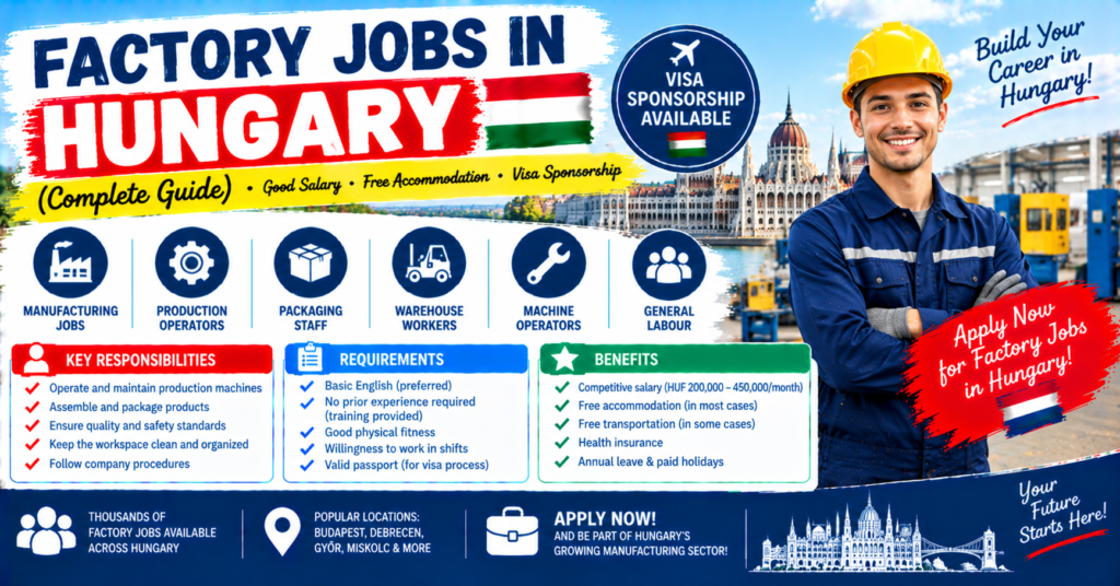 Factory Jobs in Hungary (Complete Guide)